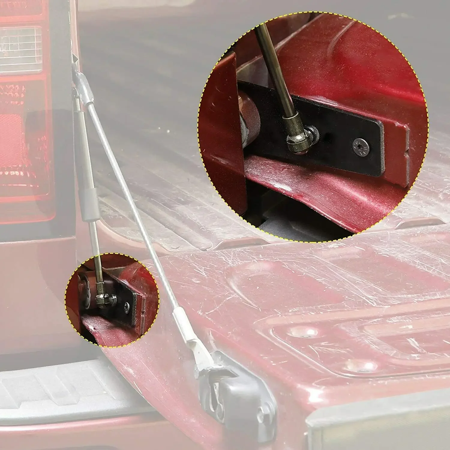 シボレーシルバラード GMC シエラ 1500/2500 HD/3500 HD 2007-2018 リアガスストラットリフトサポートスプリングショックカーアクセサリー