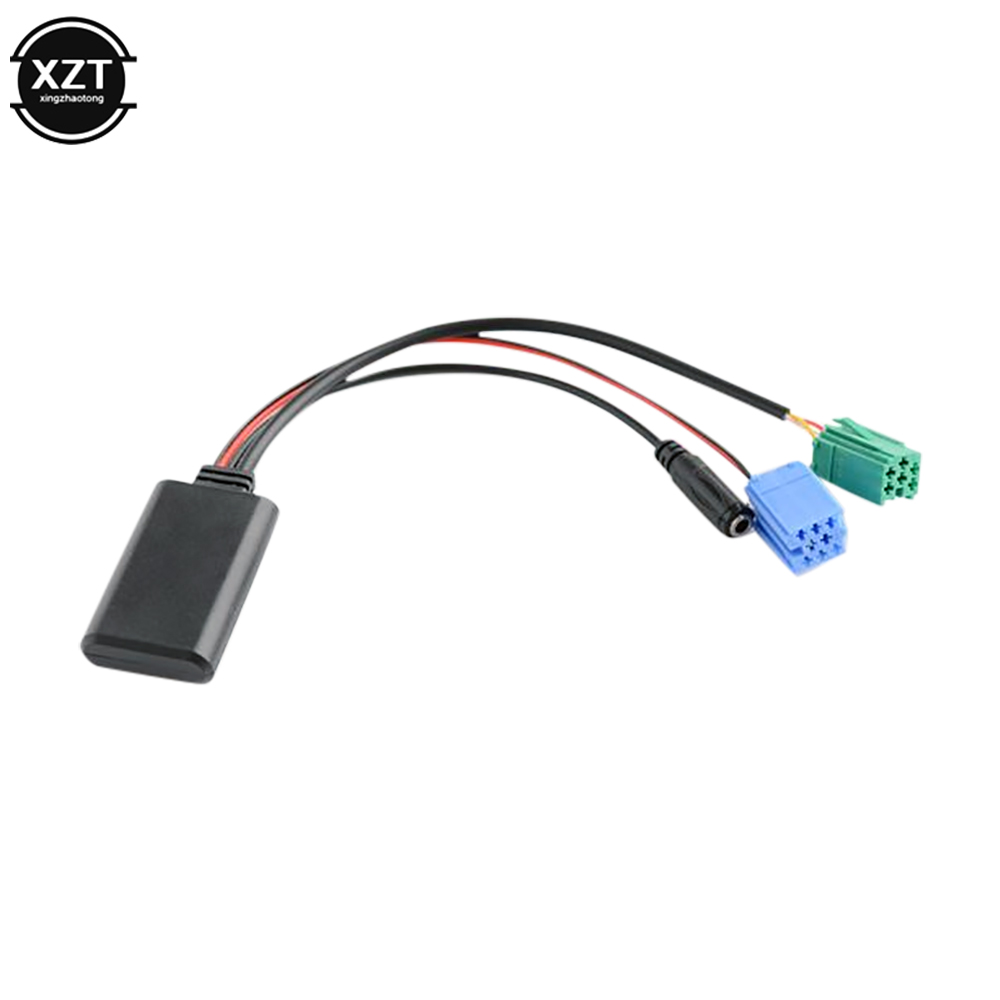 Xe Mới Bluetooth-Tương Thích 5.0 Aux Mic Cầm Tay Di Động Điện Thoại Miễn Phí Gọi Adapter Cho Renault Megane 2 UpdateList đài Phát Thanh