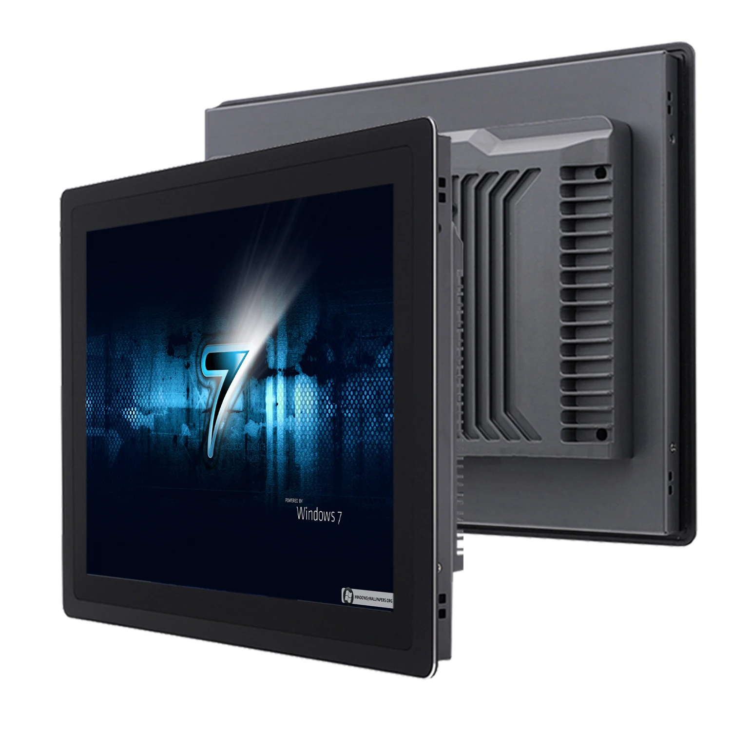 Mini tableta industrial de 10, 12 y 15 pulgadas, panel pc todo en uno con pantalla táctil capacitiva, WiFi incorporado, win10 pro 1024x768
