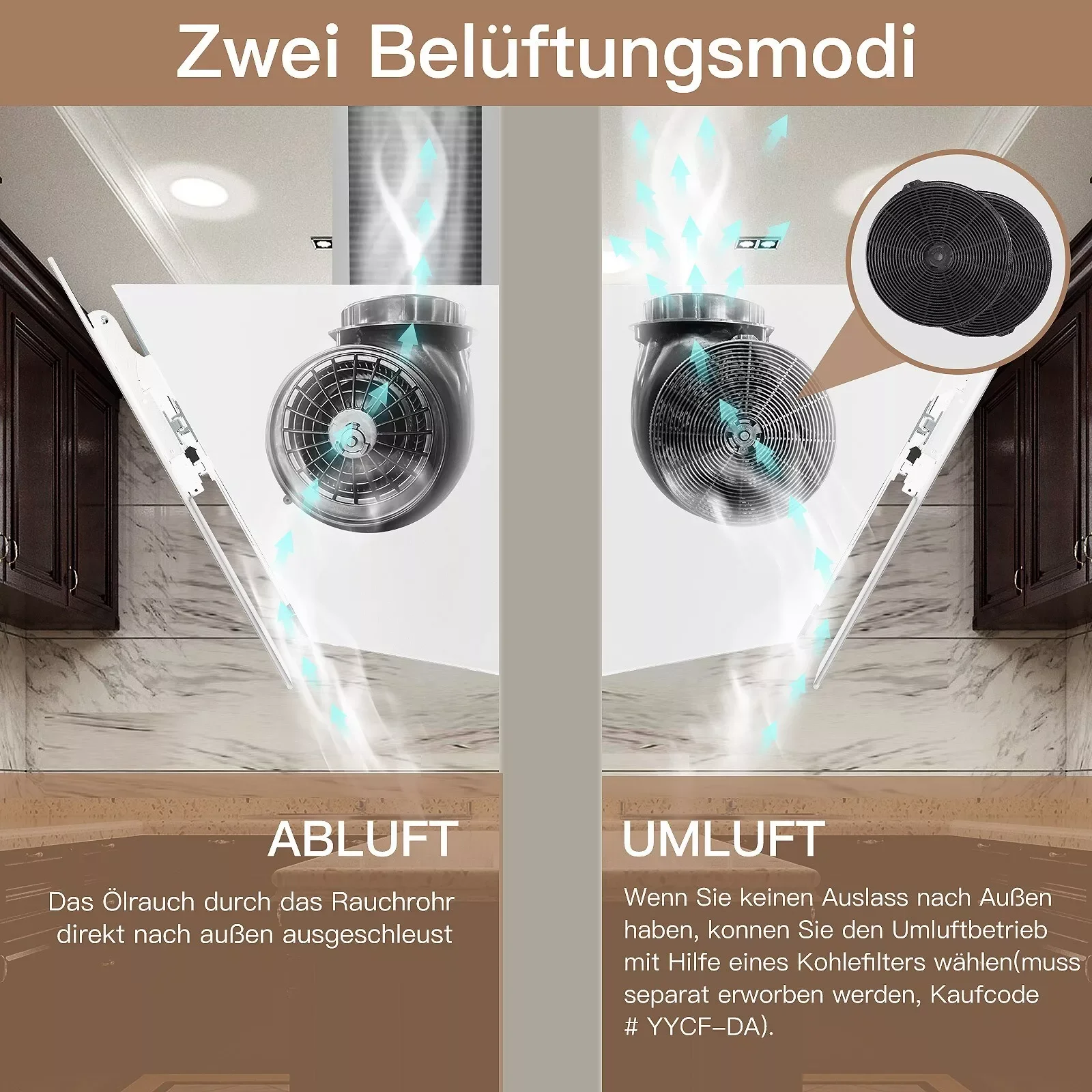 Capa de parede Topstrong com tela sensível ao toque de 60 cm com taxa de extração de 700 m3/h e filtros laváveis EUGV1360W