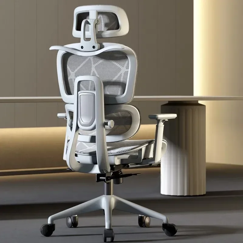 Pedal Wheels Chair Ergonomic Mesh Separation Of Waist And Back Chairs 360 ° Rotation Chaise Ergonomique Office Furniture
