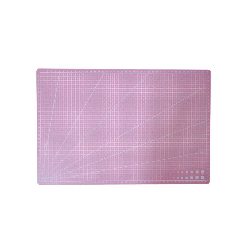 A3 Cutting Pad PVC Table Pad Leather Process Anti Cutting Double-Sided Carving Student DIY Process Self-Healing Pad 45×30x0.09cm