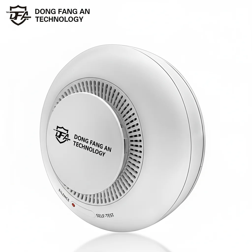 DFA WiFi TUYA สมาร์ทควันไร้สายเชื่อมต่อเครื่องตรวจจับควัน Fire Alarm ความไวสูงความปลอดภัยป้องกัน Home Sensor 80DB