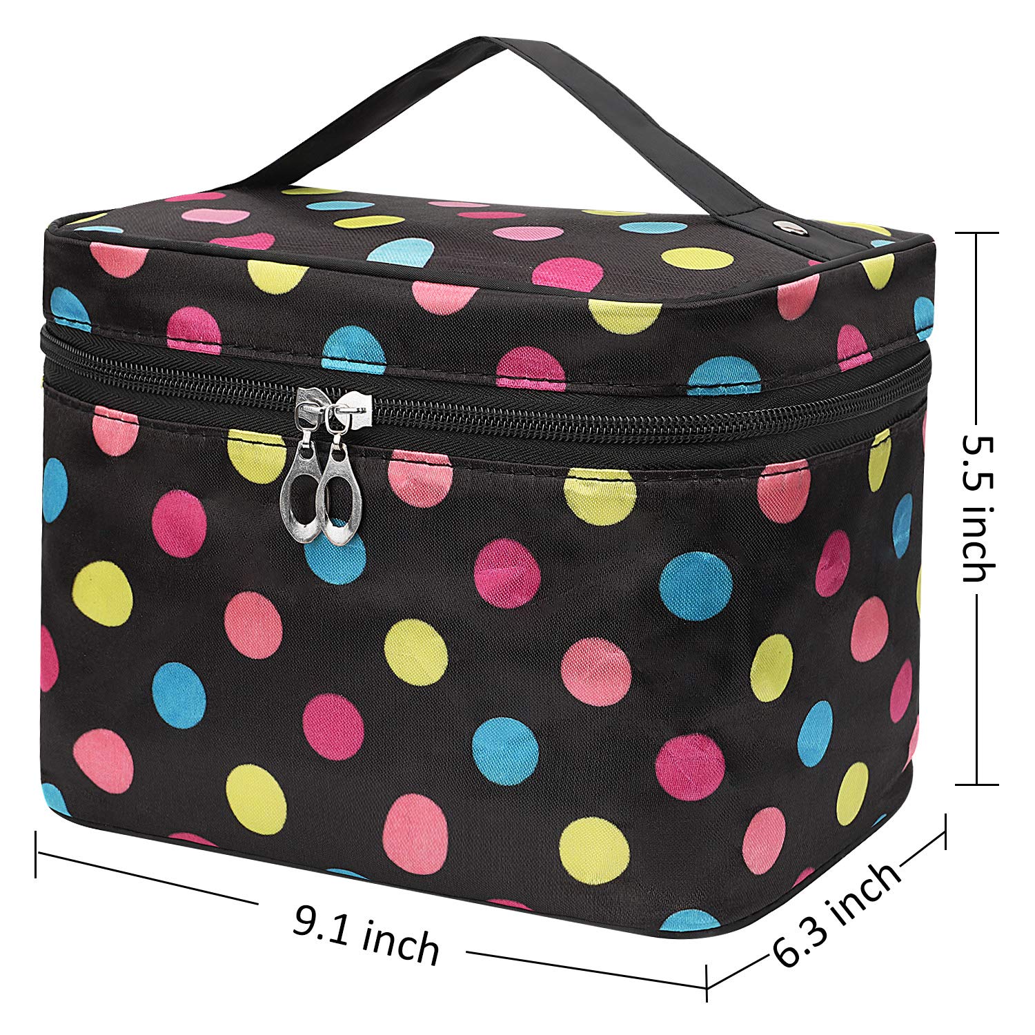 Borsa da viaggio portatile Borsa da viaggio per trucco impermeabile trasparente femminile Borsa per cosmetici di grande capacità Bellezza