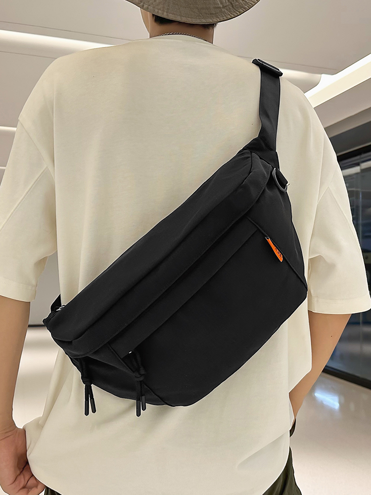 Bolsa Transversal de ande Capacidade para Homens e Mulheres Estilo Esportivo Casual para Cico em Material de Nylon com ...