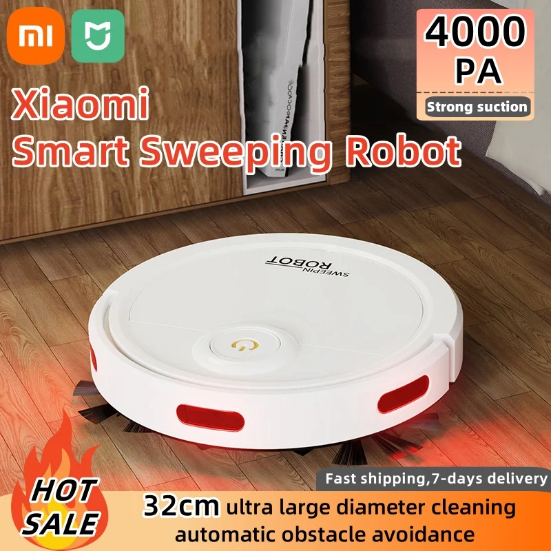 Xiaomi MIJIA Полностью автоматический подметальный робот Всасывающая беспроводная машина Интеллектуальная бытовая техника Кухонные роботы-уборщики