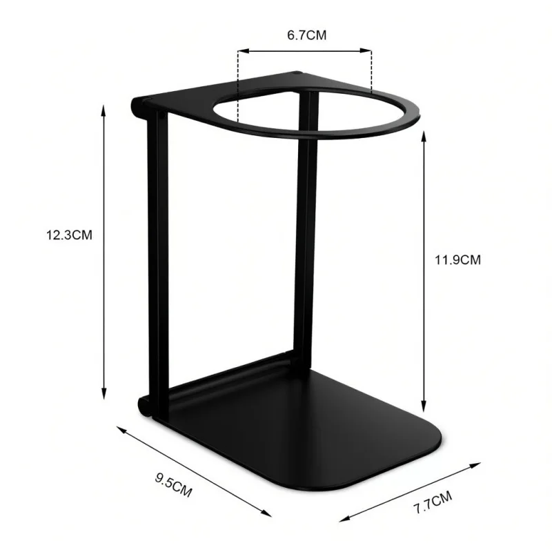 Supporto pieghevole per gocciolamento caffè Supporto in lega di alluminio per accessori per macchine da caffè espresso portatili elettriche wireless