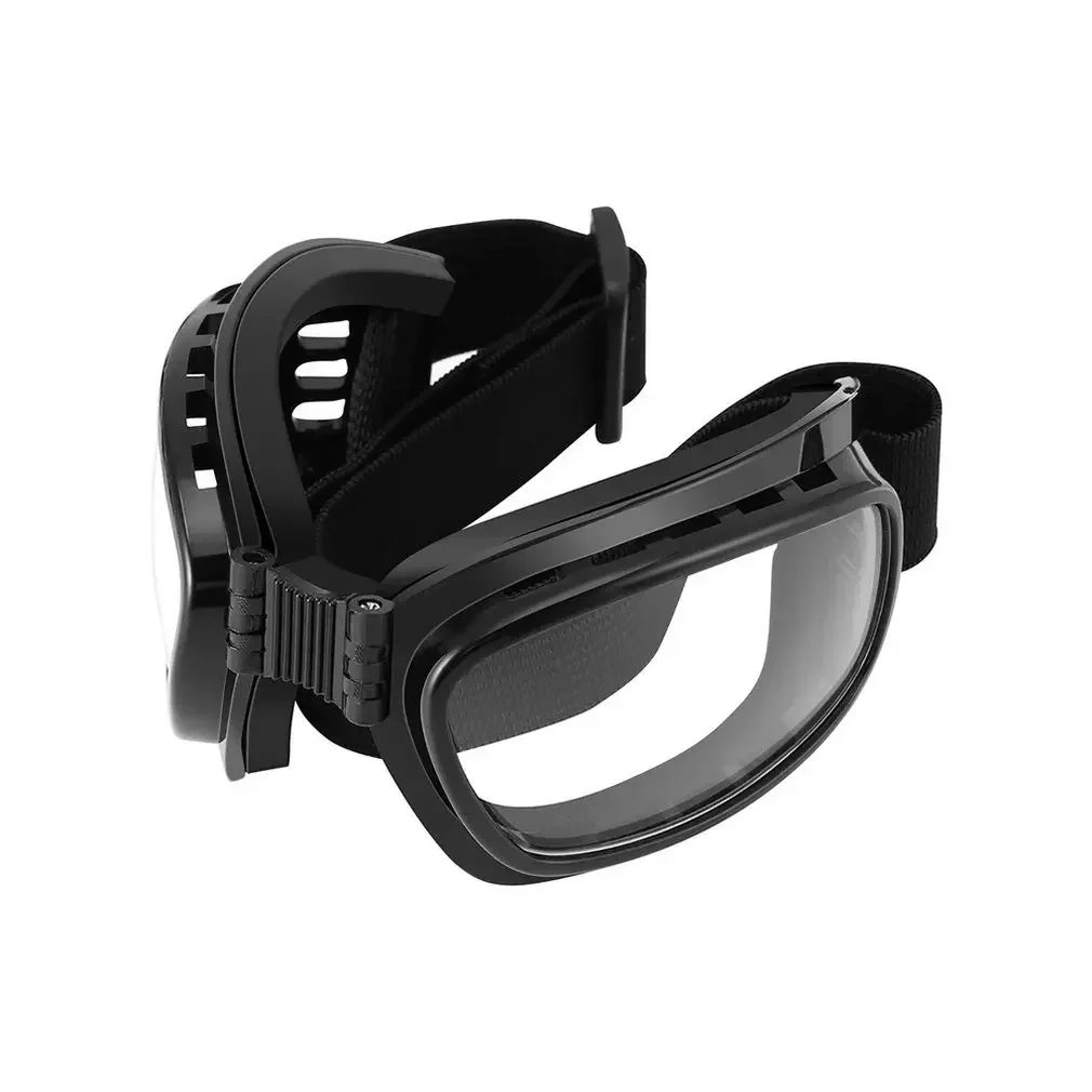 Nuevas gafas plegables Vintage para motocicleta, gafas de sol polarizadas para ciclismo de día y noche, gafas de protección UV a prueba de viento y polvo