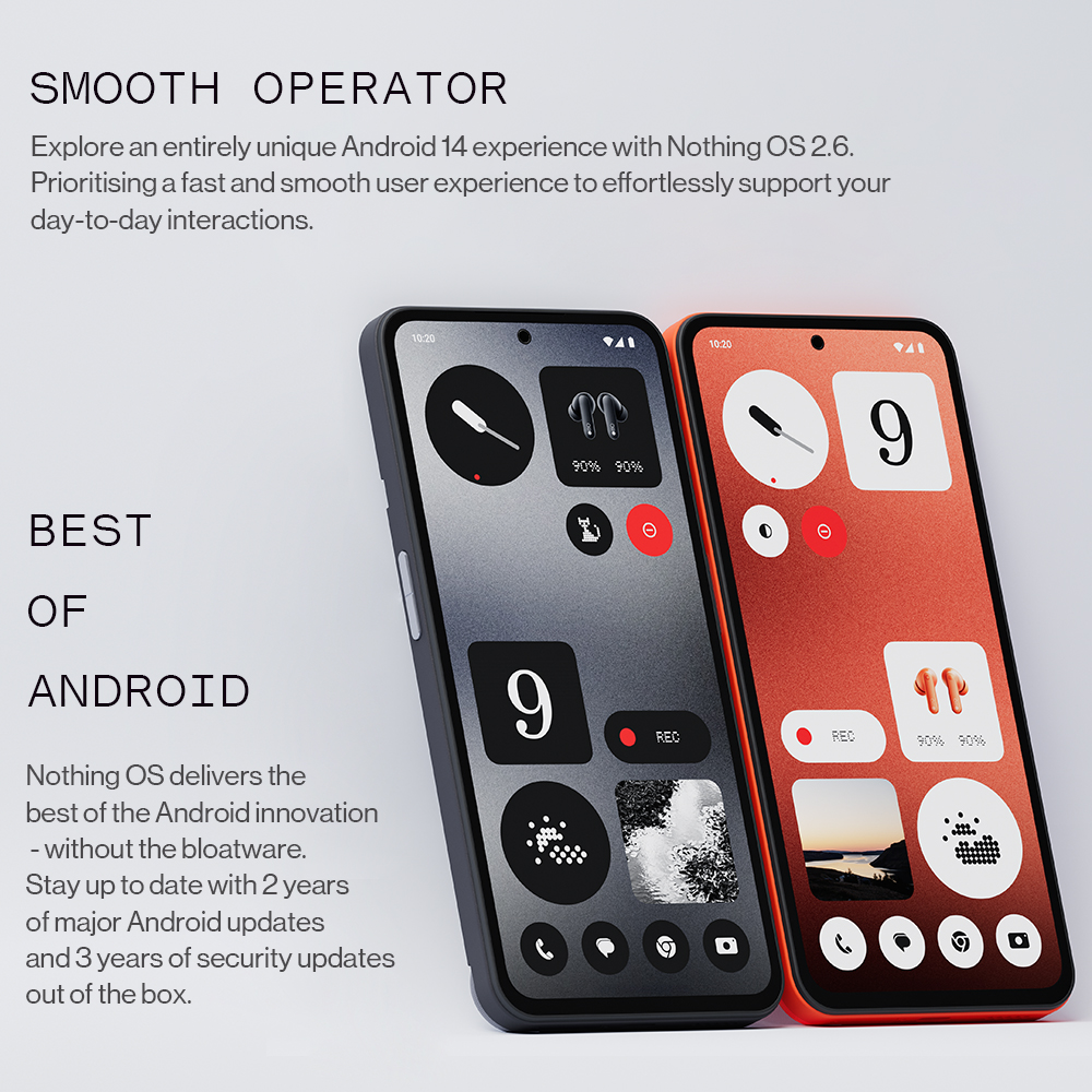 Nowa globalna wersja CMF Phone 1 6.67" 120Hz AMOLED Display Mediatek Dimensity 7300 50MP Main Camera 5000mAh Battery 33W Charging