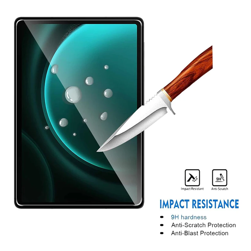 Para samsung galaxy tab s9 fe protetor de tela de vidro temperado 10.9 polegada SM-X510 SM-X516B x510 x516b tablet película protetora à prova