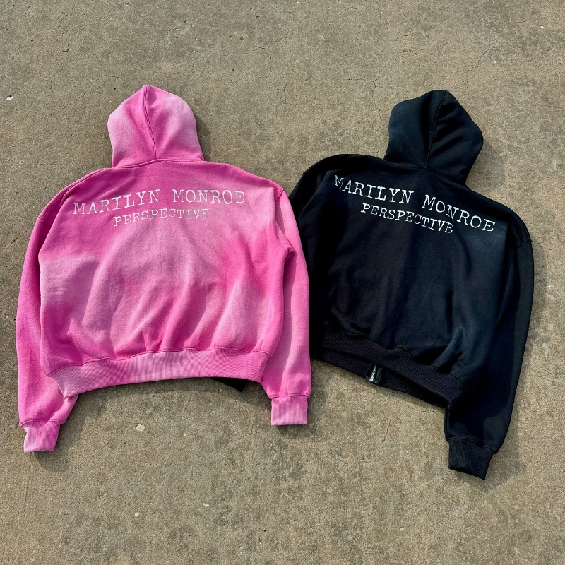 Americano hip hop vintage impressão jaqueta com capuz para homem y2k goth harajuku rua zíper moletom com capuz moda casal moletom de grandes dimensões