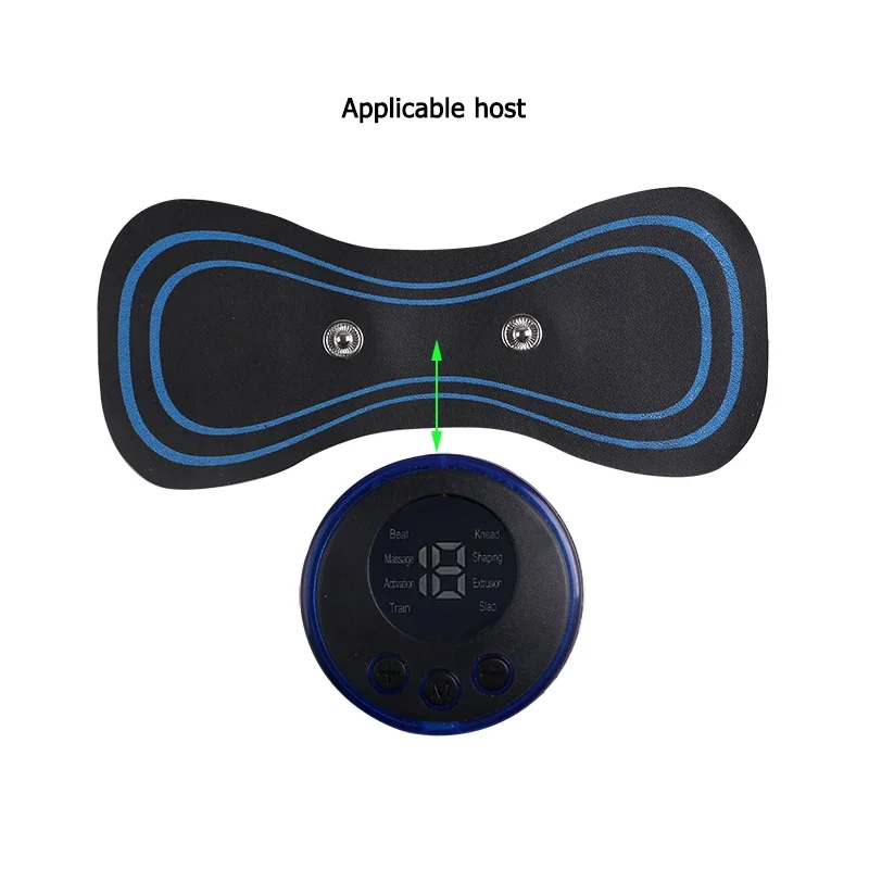 10PCS EMS คอนวดเจล Pad เทรนเนอร์สะโพกออกกําลังกายเปลี่ยน Body Massager Patch เครื่องกระตุ้นกล้ามเนื้อสติกเกอร์เจลอุปกรณ์เสริม