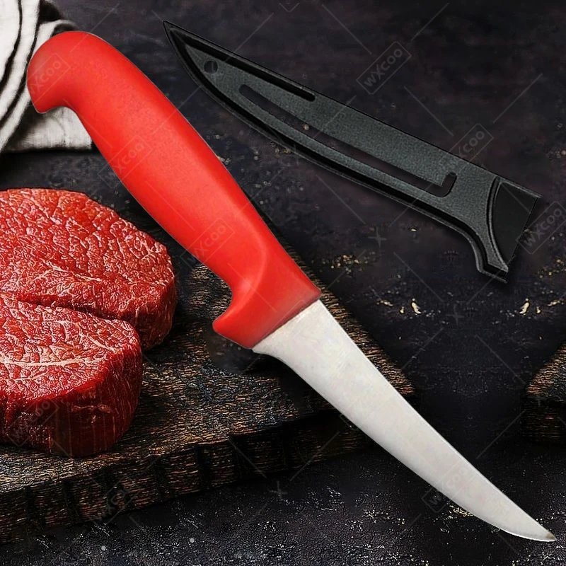 Edelstahl häuten Schnitz messer Küche Ausbein messer Fleisch Metzger Hackmesser Dienst programm Schneiden Fisch Gemüse Obst Messer