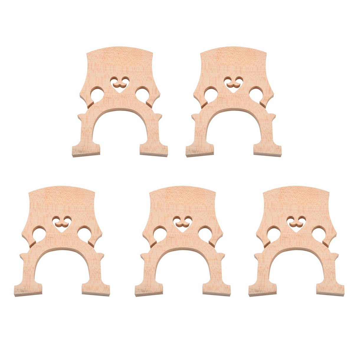 Ponte de violoncelo profissional BAAU 5X para violoncelo tamanho 4/4 material de bordo requintado