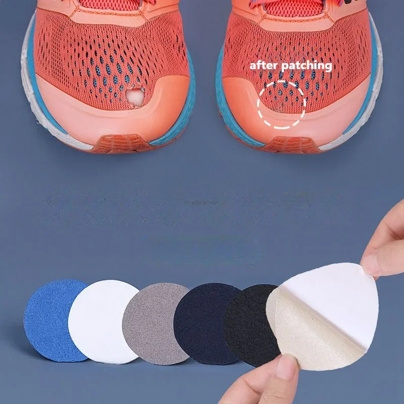 Toppa per scarpe Vamp Adesivo per riparazione fori per scarpe Sovvenzione Scarpe appiccicose Solette Protezione per tallone Riparazione fori per tallone Foderato Tacco antiusura