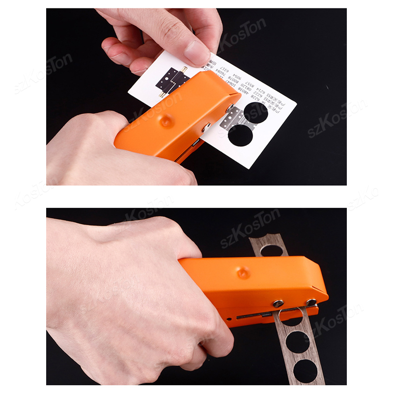 8/10/12/15MM Kantenverlijming Ponstang Ponsgereedschap Maskeertang Gat voor Papieren Kaarten Foto Kartonnen Boor Houtbewerking