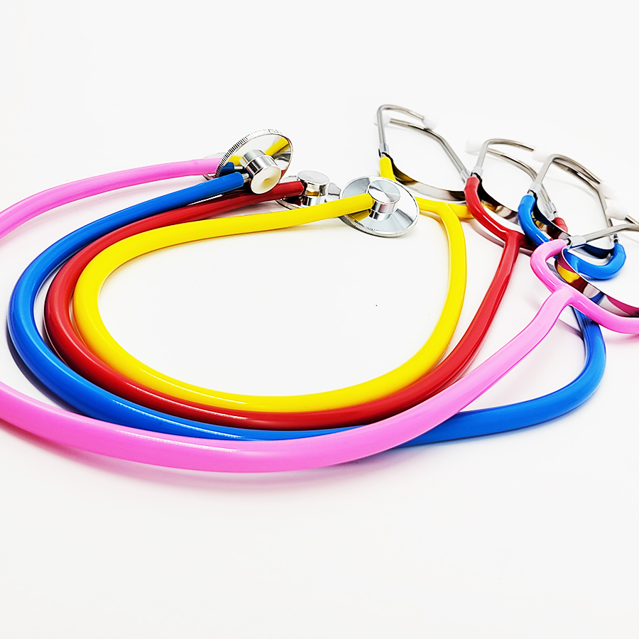 หูฟังแพทย์แบบพกพา Classic Single Head Medical Cardiology Doctor Professional Estetoscopio พยาบาลนักเรียนหูฟัง