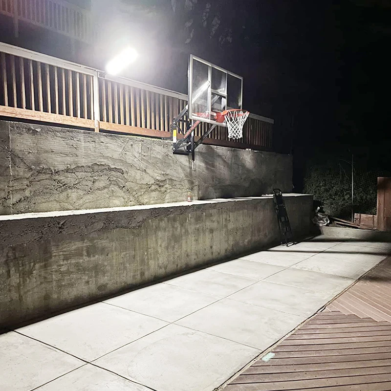 WA6 Nova luz de rua integrada solar externa com pátio de detecção de corpo humano com controle remoto Luz de jardim à prova d'água
