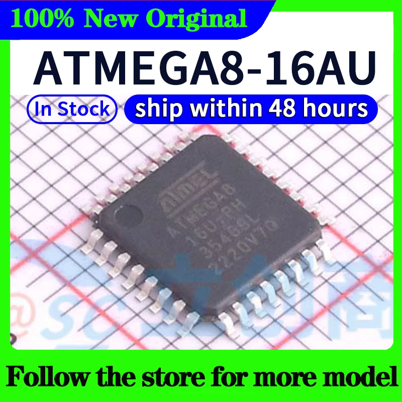 ATMEGA8-16MU ATMEGA88A-MU ATMEGA8-16AU ATMEGA8U2-AU ATMEGA8L-8MU ATMEGA8A-MU  High quality New