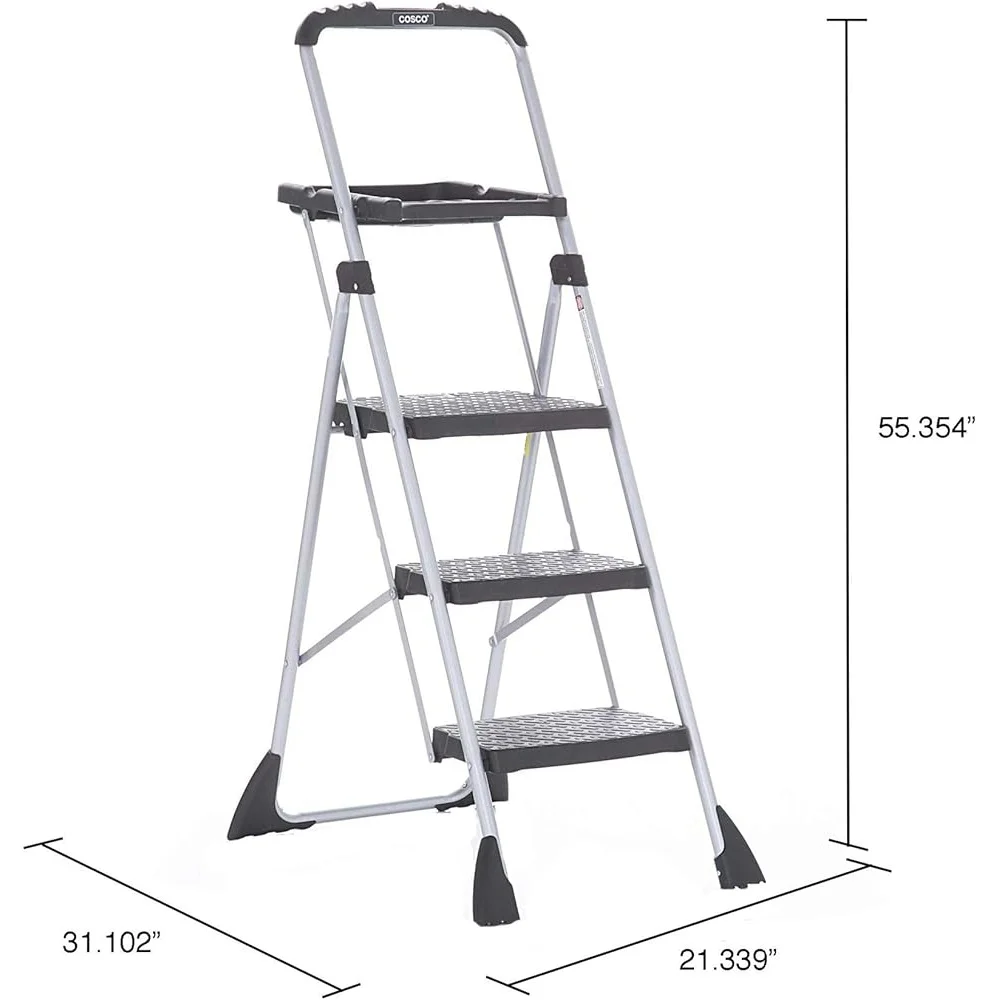 Max Steel Work Platform Easy Fold One-Hand Lock Anti Slip Stable Secure ANSI Rated 225 lbs Project Trays Premium Tool Accessory