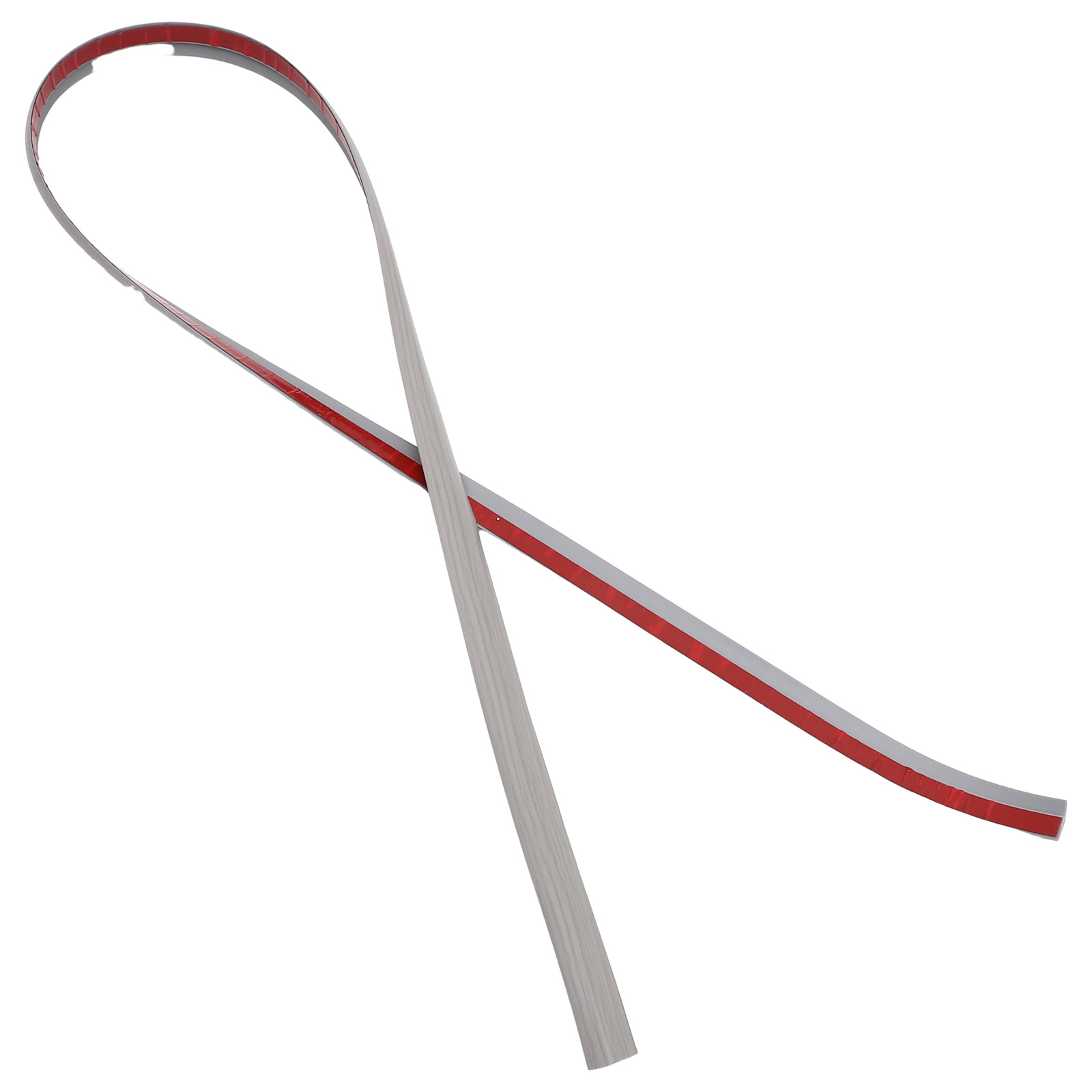 Floor Threshold Strip Self Adhesive 2m Carpet to Tile Transition Strip Durable PVC Flooring Trim Thresholds for Doorways
