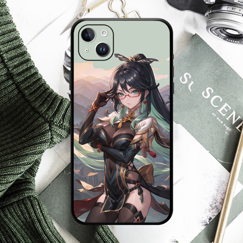 เคสโทรศัพท์ Xianyun genshin impact anemo 5ดาวสำหรับ iPhone 15 14 13 11 PRO MAX MINI xsmax SE3 2 7 8 PLUS