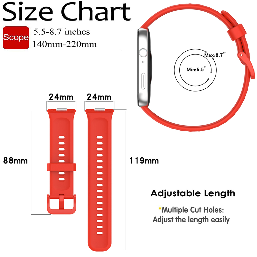 交換用ストラップ Huawei 社ウォッチフィット 3 ストラップシリコンアクセサリー時計バンド Huawei 社フィット 3 コレア