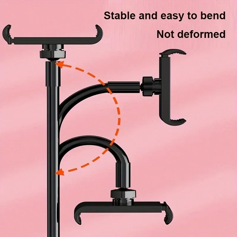 Lazy Bedside Desktop Phone Holder Stand for Live Mobile Phone Tablet Mount Supports Desktop Stands Such As Xiaomi iPhone iPad