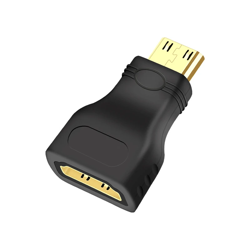 Adaptador de extensión HD Mini macho, convertidor compatible con HDMI estándar, hembra a macho, F-M