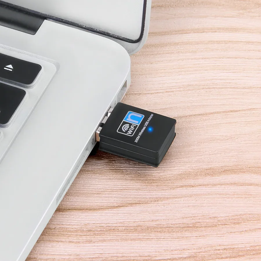 300Mbps Mini USB Wireless Wifi Adapter WiFi Network LAN Card 802.11b/g/n RTL8188 Adaptor Network Card for PC Desktop Computer