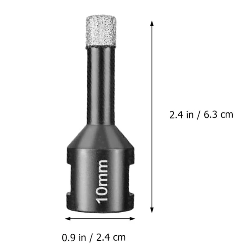 6/5/1 pçs 6-16mm m14 brocas de diamante soldado buraco viu abridor cortador telha mármore concreto conjunto de ferramentas de perfuração