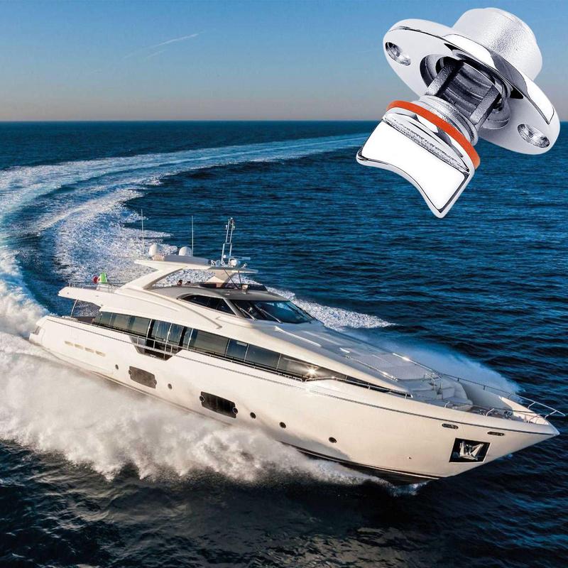 Barco dreno Plugs Marinha Plug Kit, Aço inoxidável com parafusos, à prova d'água e à prova d'água, Anel de vedação para a popa