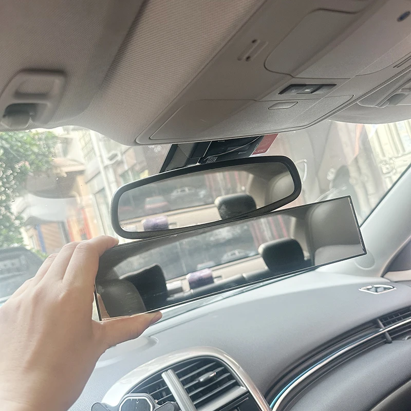 Universele anti-glare groothoek bolle achteruitkijkspiegel auto-interieur achteruitrijcamera baby kinderzitje horloge blauwe zonneklep bril veiligheid