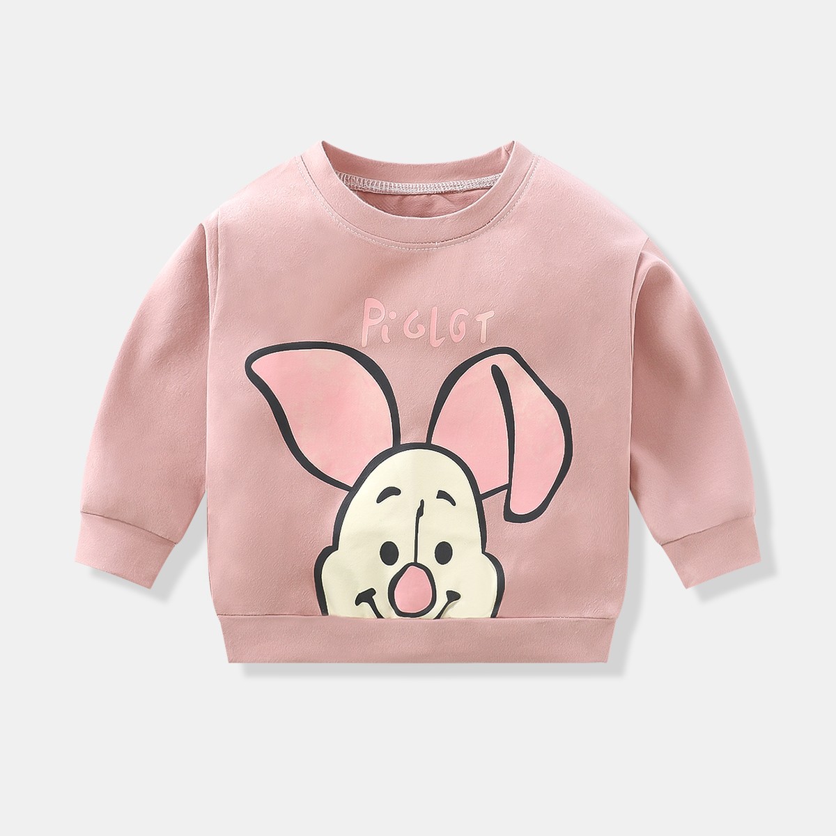 Felpa con cappuccio dal nuovo design casual primavera autunno vestiti unisex girocollo maniche lunghe pullover bambino carino cotone cartone animato top