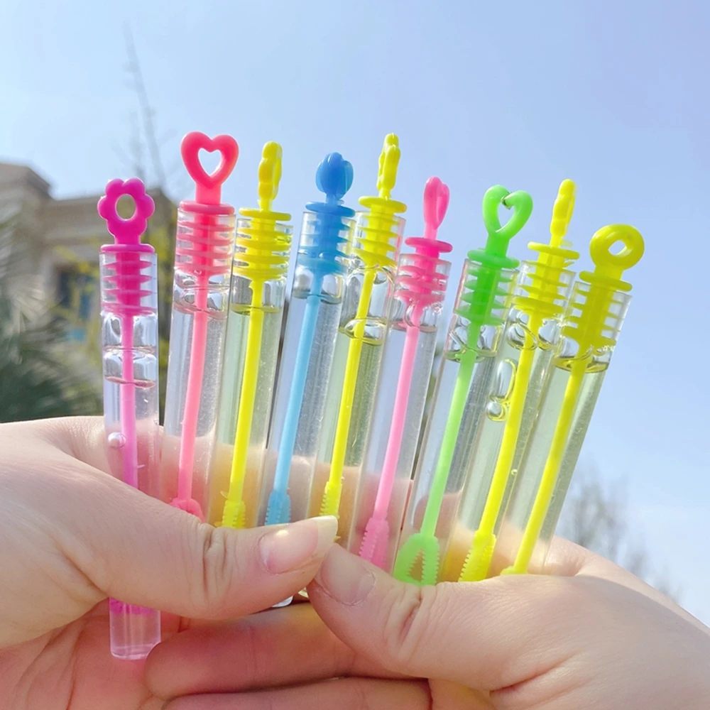 10-30PC 미니 귀여운 거품 빈 튜브 장난감 아이 생일 파티는 학교 선물을 선호합니다 결혼식 손님 기념품 어린이를위한 Pinata 보상