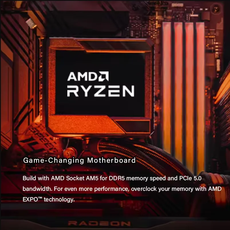 Procesador AMD Ryzen 7 7700 5,3 GHz 8 núcleos 16 hilos 40 MB de caché de juego 5NM TDP 65W AM5 CPU para juegos Socket