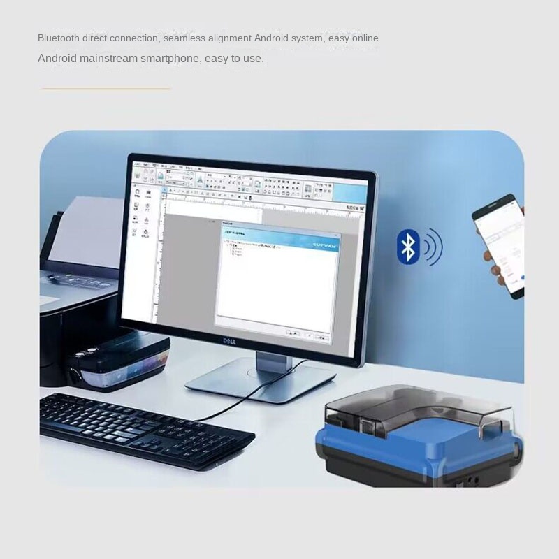 Printer Tube Angka Portabel Mesin Penanda Tube Pengecil Panas Mesin Penanda Bluetooth LK280 Printer Tube Nomor Pengkodean Kabel