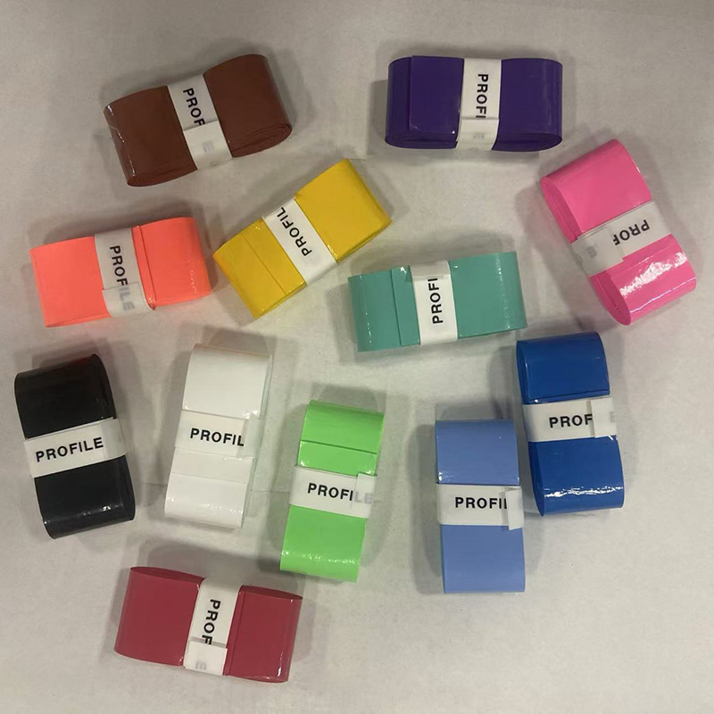 12 sztuk w nowym stylu laminowane lepkie rakieta do tenisa do badmintona Overgrip wędka taśma do owijania szybkoschnąca oddychająca