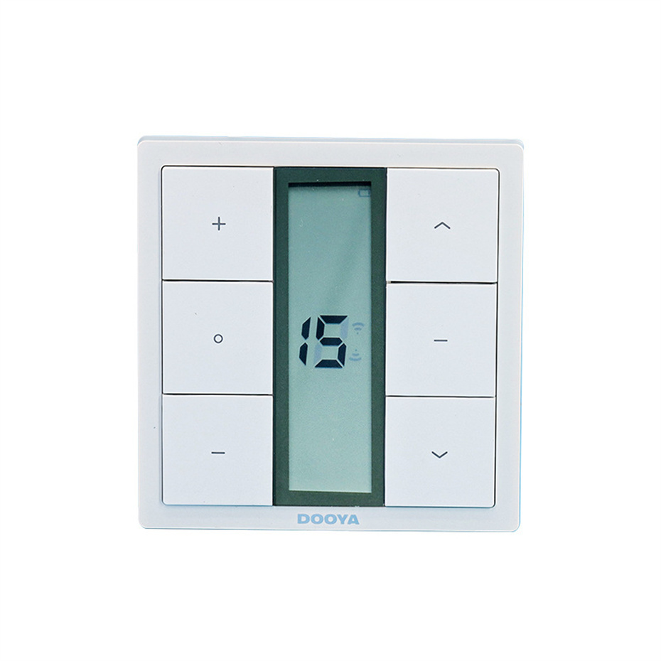 Dooya 벽 스위치, 15 채널 이미터 리모컨, Dooya RF433 커튼 모터 KT320E DT52E DT360,DT KT82TN TV용, DC1653 RF433