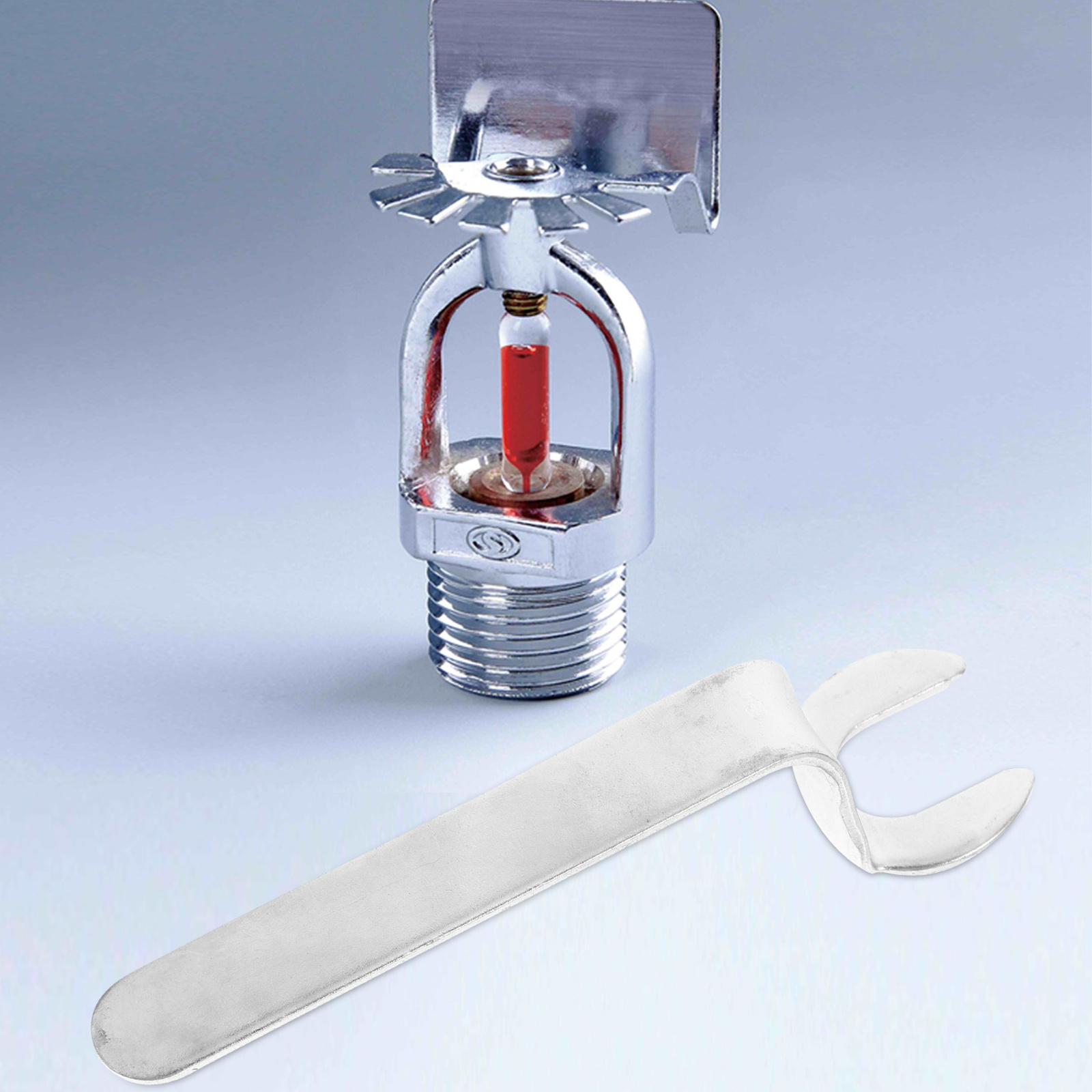 Универсальный гаечный ключ для пожарной спринклеры, железная конструкция, простая установка, спринклерный инструмент для ремонта и обслуживания