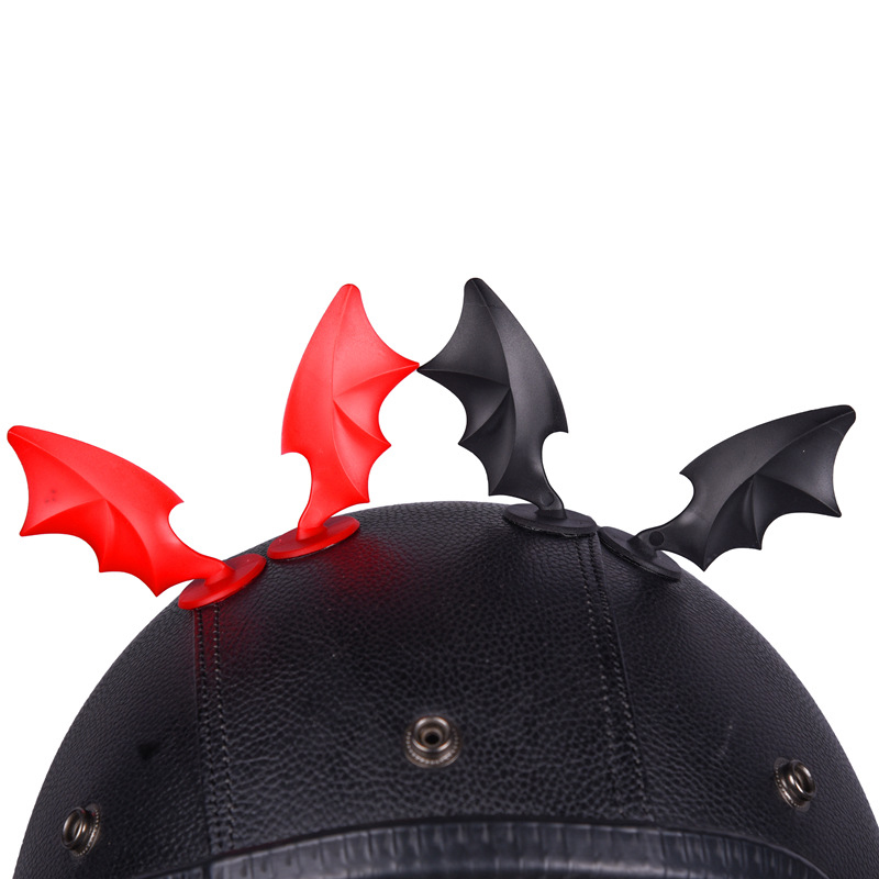 2 шт. красочный мотоциклетный шлем с рогами дьявола, декор с кошачьими ушками, универсальный мотоцикл, велосипед, автомобильный Стайлинг, украшения, наклейки на шлем