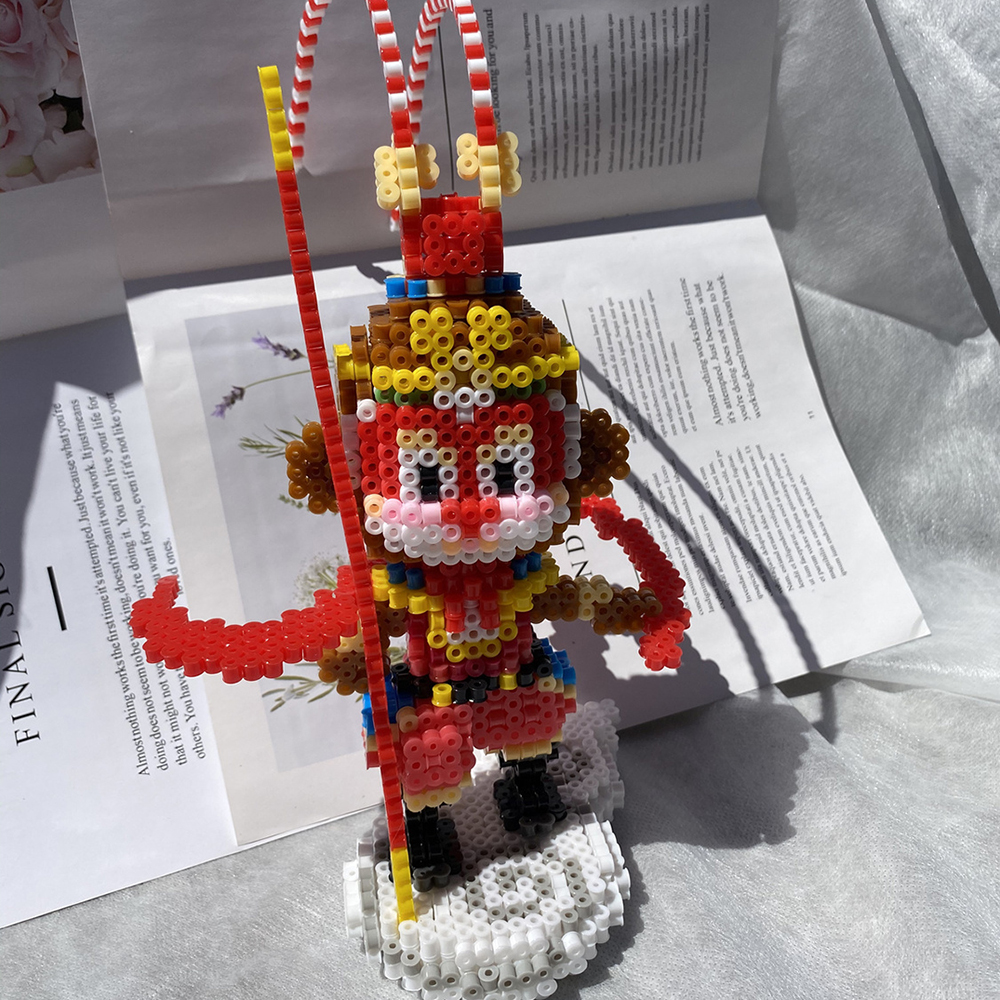 Sicherungsperlen, 5 mm, 1000 Stück, 36 Farben, perlmuttfarbene Eisenperlen für Kinder, Hama-Perlen, DIY-Puzzles, hochwertiges handgefertigtes Geschenk für Kinder, Perler-Spielzeug