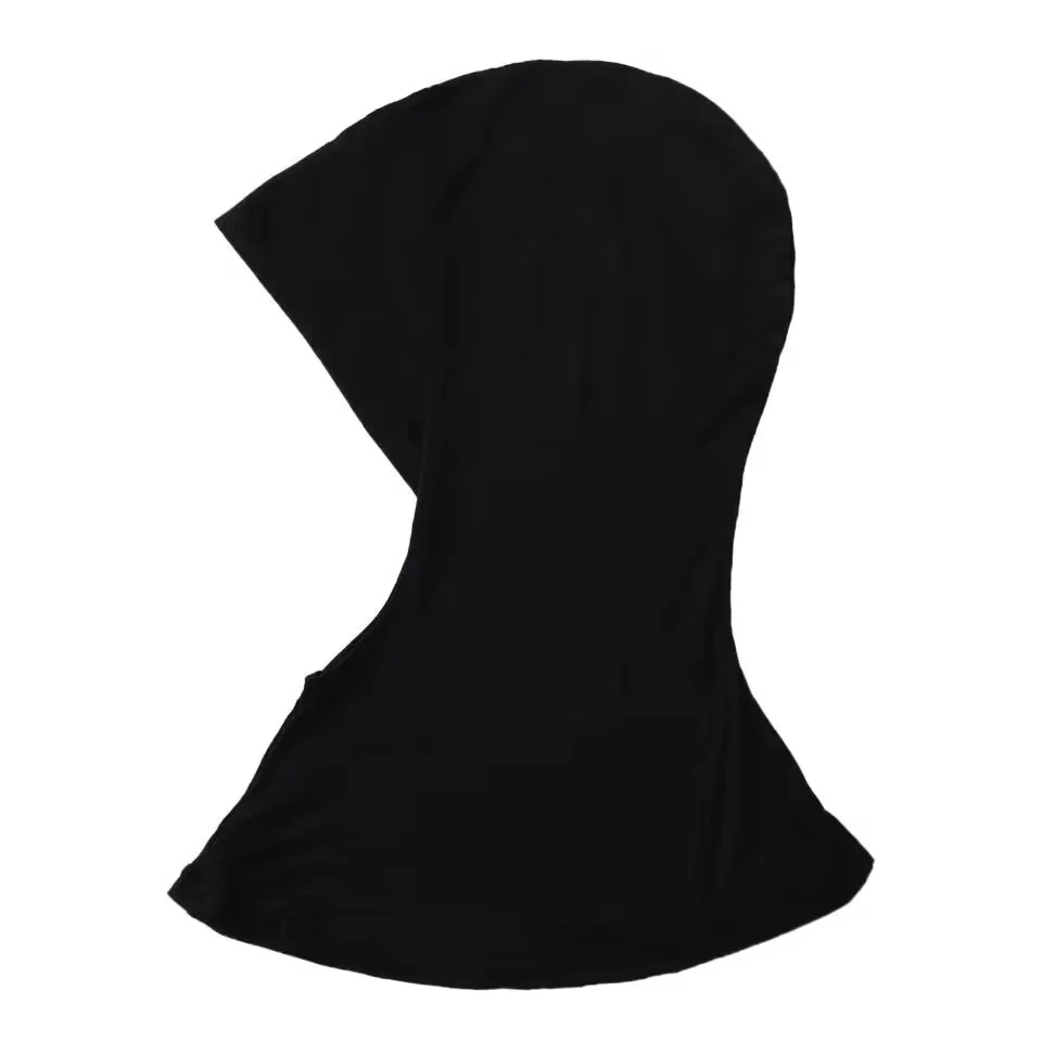 Sob cachecol hijab boné feminino estiramento sob bonés cor sólida hijab sob cachecol mulher hijab boné unisex hijab chapéus turbantes para mulher