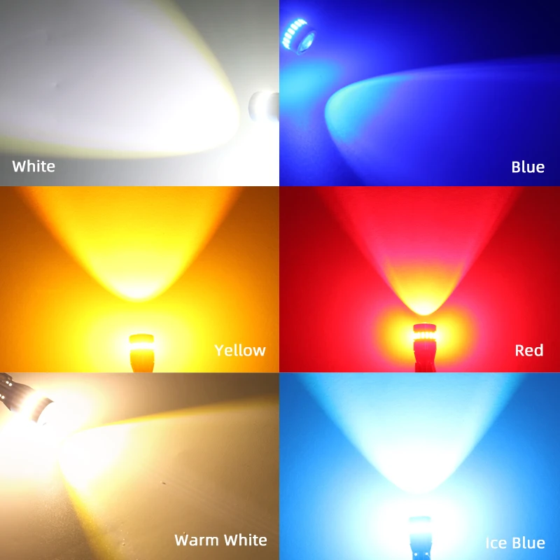 2x Xe Hơi Tự Động BA9S Bax9s BAY9S Led T4W Nêm W5W 3030 Chip Led Nội Thất Bóng Đèn T2W T3W H5W Bãi Đỗ Xe đèn Led DRL Chữ Tấm Chắn Ánh Sáng