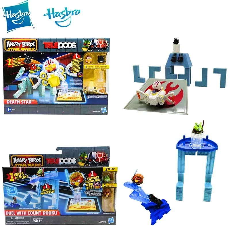 Hasbro Angry Birds Star Wars telepods juego de escritorio figuras de acción modelos destructor colección de modelos Hobby regalos Juguetes
