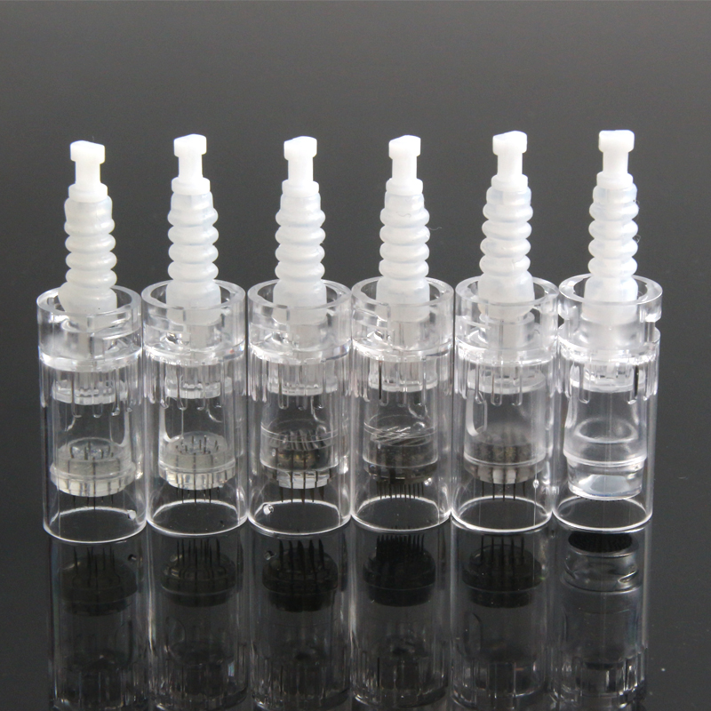 10/50/100 stücke Microneedling Elektrische Derma Stift MyM N2 Nadeln Bajonett Patrone 12/36/42 pin/Nano Für Auto Mikronadel Nadeln