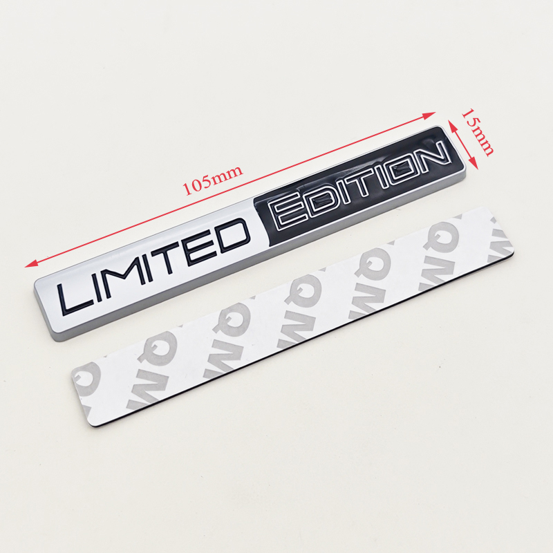3D Metalen Logo Limited Edition Emblem Auto Voorgrill Bdage Kofferbak Spatbord Sticker Auto Racing Motorcycle Decal Accessoires