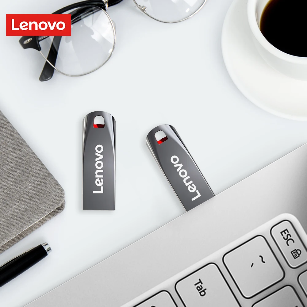 Original Lenovo USB Flash Drive 2TB USB 3.0 Waterproof High Speed USB Stick Portable SSD 512GB Metal Pendrive U Disk USB Memory