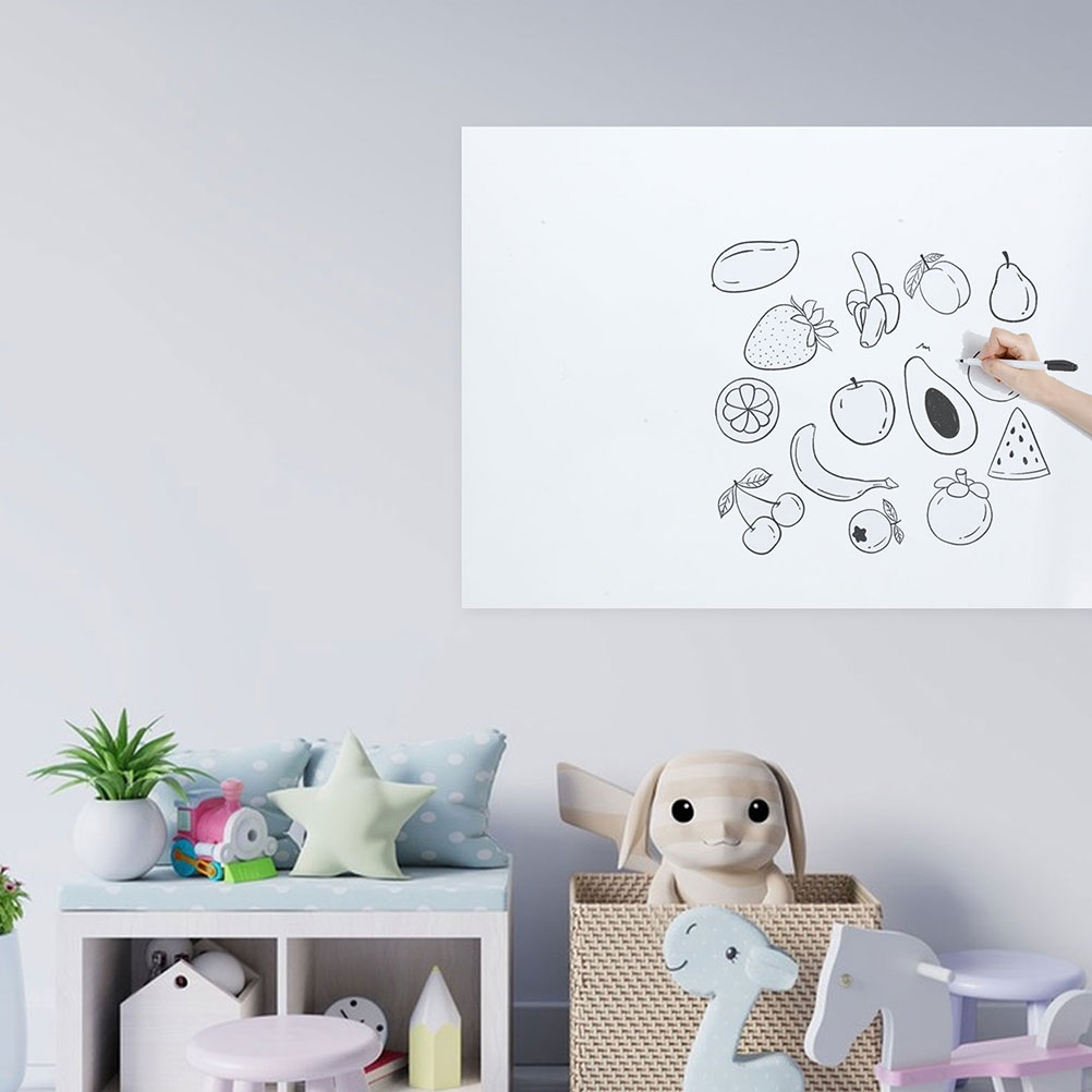 Whiteboard-Wandaufkleber, statisch haftend, Informationen, Tafel, löschbar, große Stoff-Whiteboards, neu positionierbar