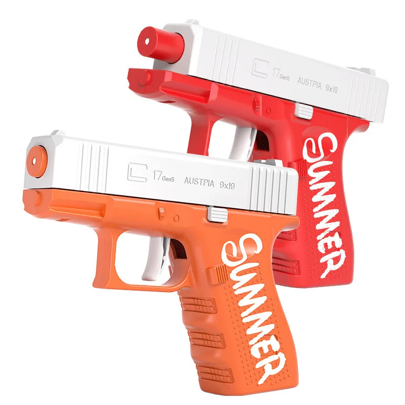 ของเล่นปืนฉีดน้ําแรงบันดาลใจจาก Glock ขนาดเล็กพร้อมสเปรย์อัตโนมัติ